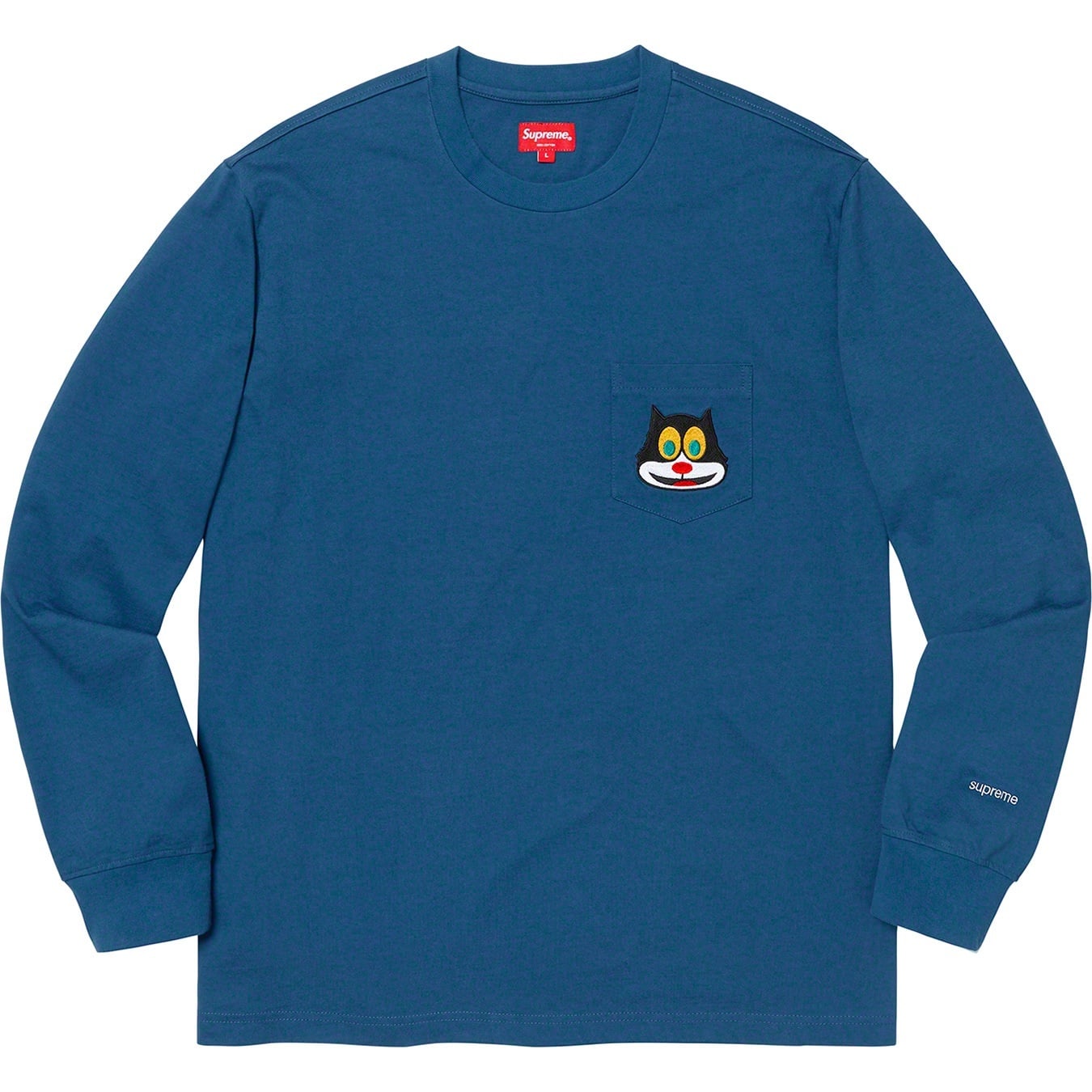 Cat L/S Pocket Tee view 4